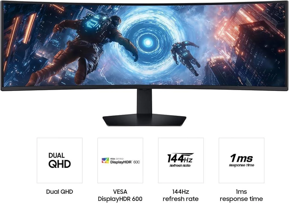 Samsung 49" Odyssey G9 Gaming Monitor - photo 2