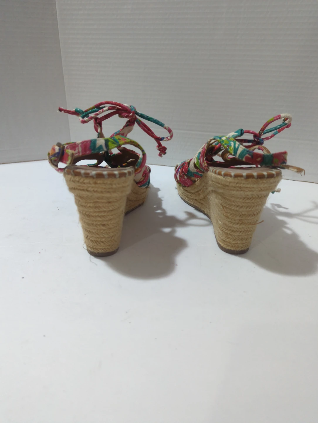 Floral Wedge Espadrille Sandals - photo 3