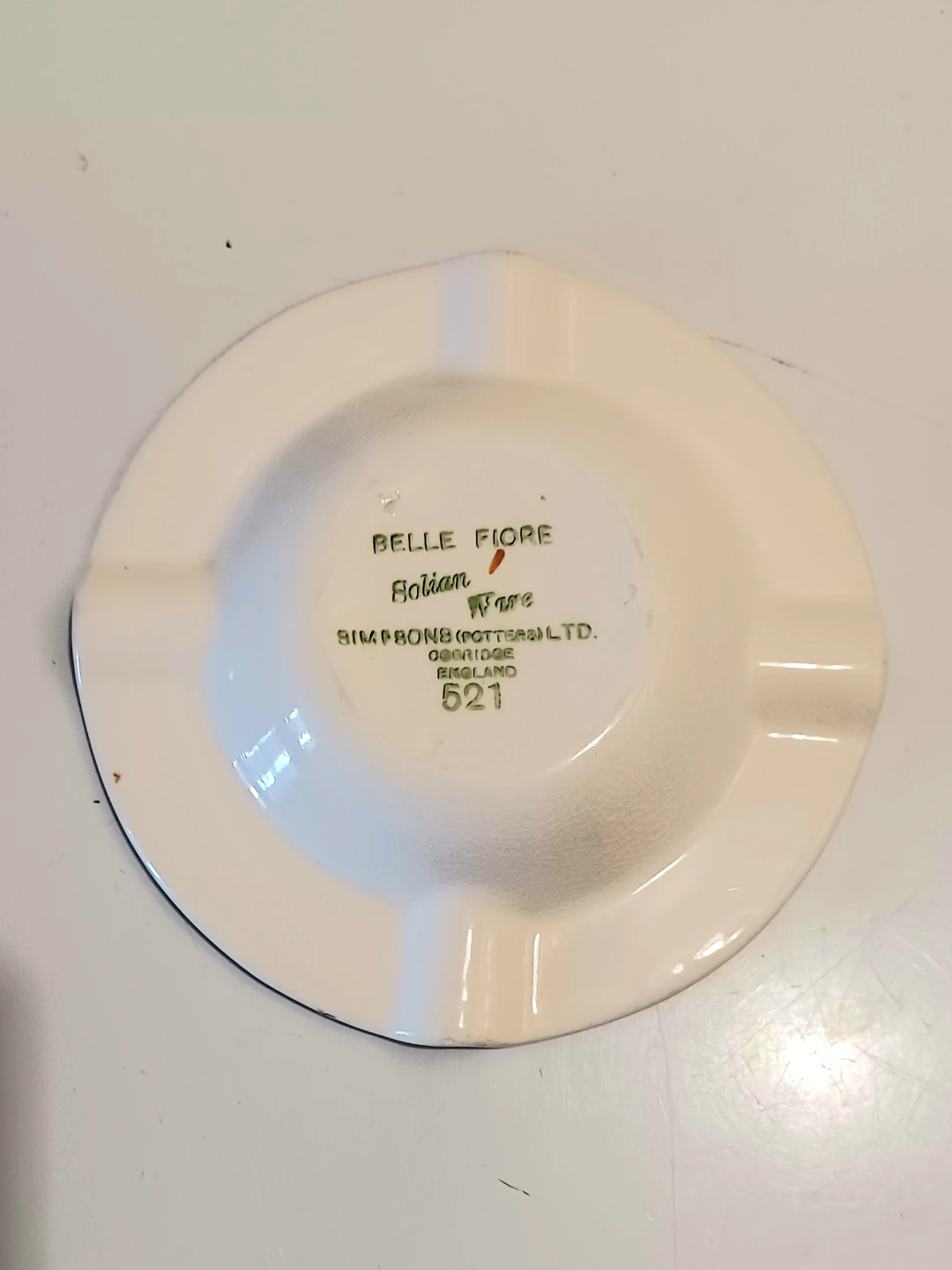Vtg Mid Century Belle Fiore Ashtray - photo 2