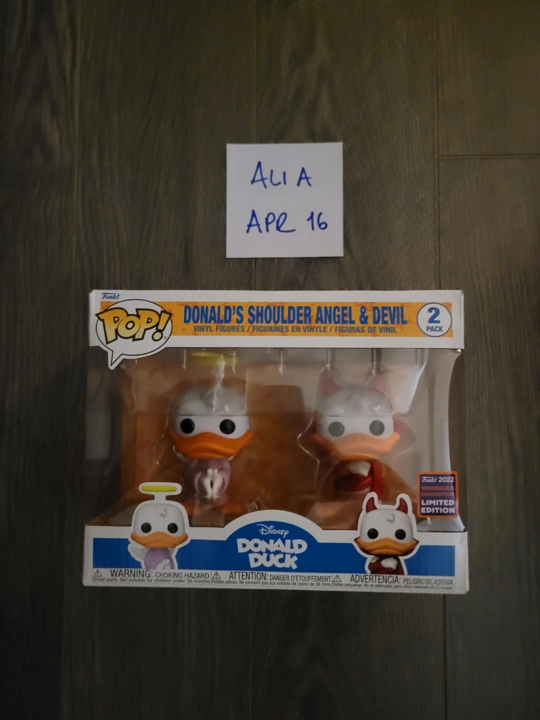 Funko Pop! Disney Donald's Shoulder Angel & Devil 2-Pack