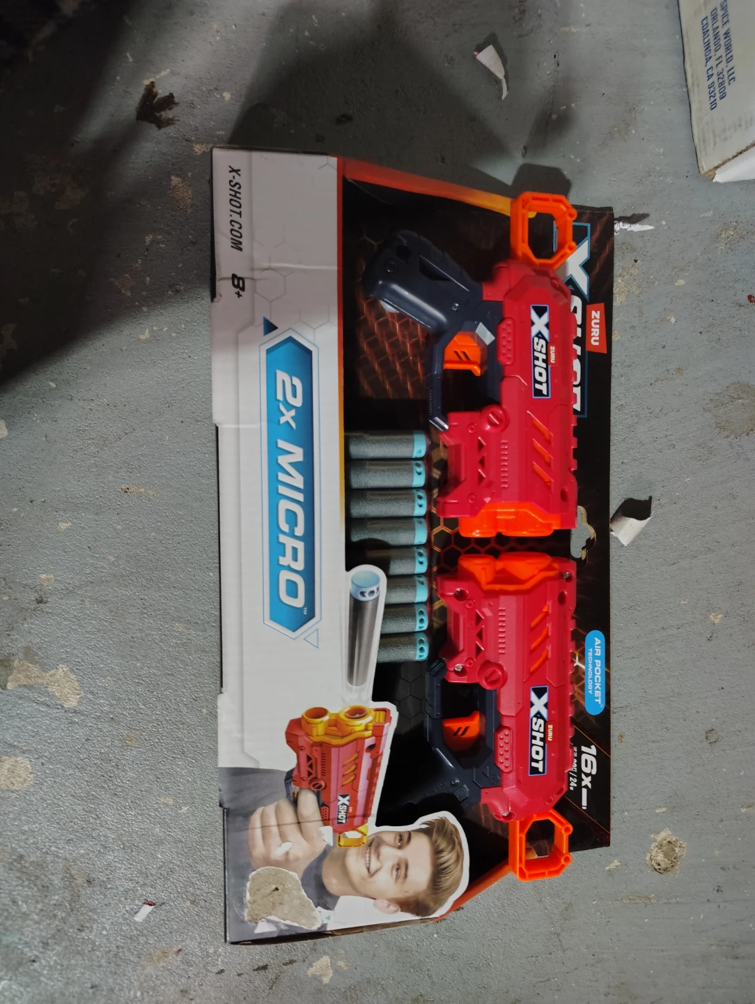 X-Shot 2x Micro Blaster Toy Set