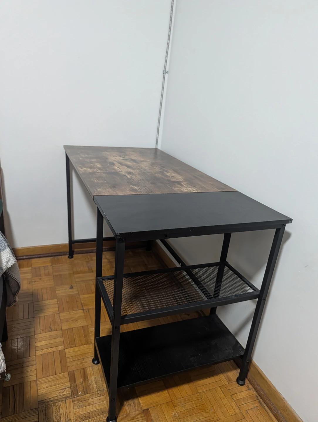 Computer Desk with Shelves - photo 2