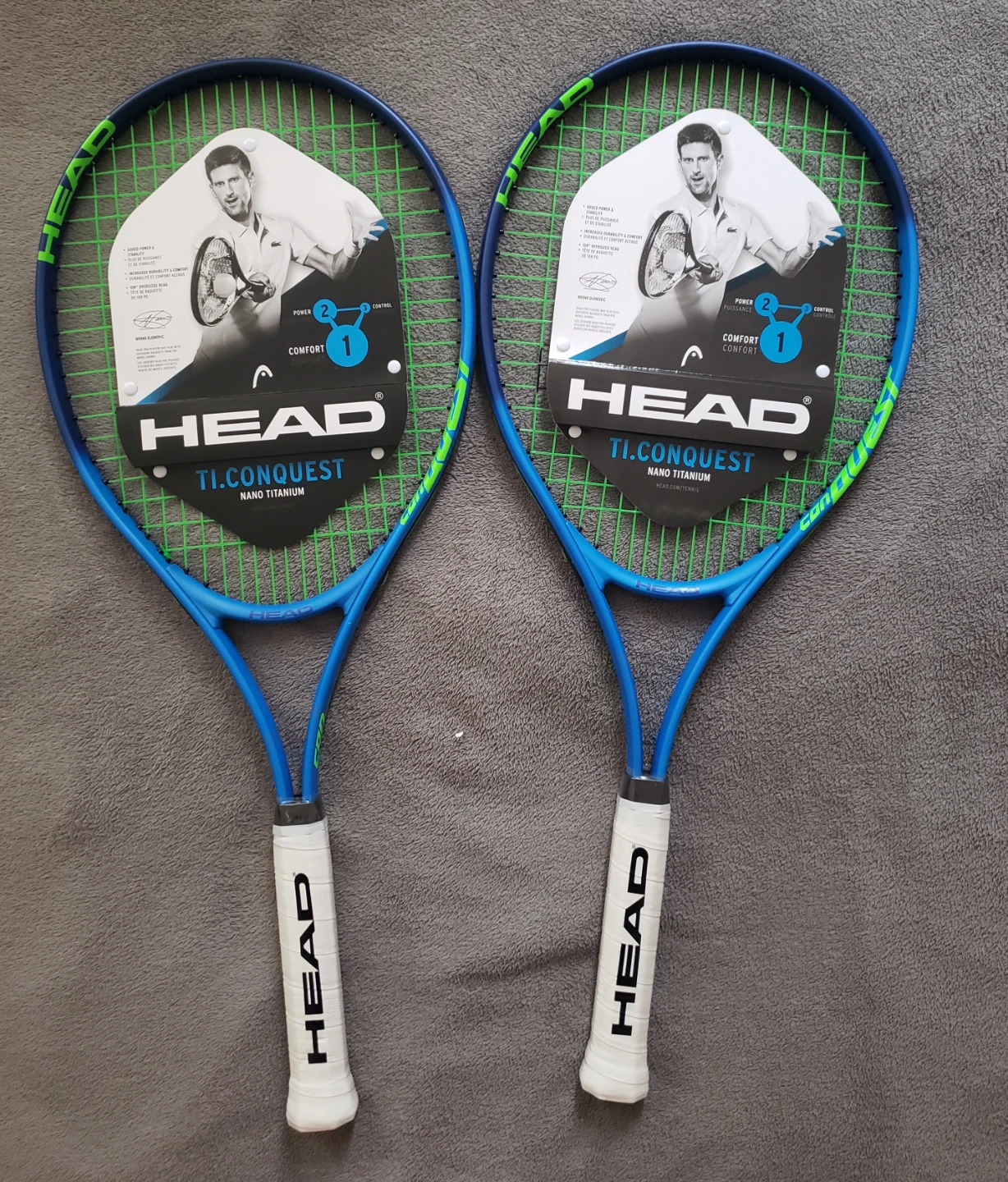 HEAD Ti. Conquest Tennis Racquets