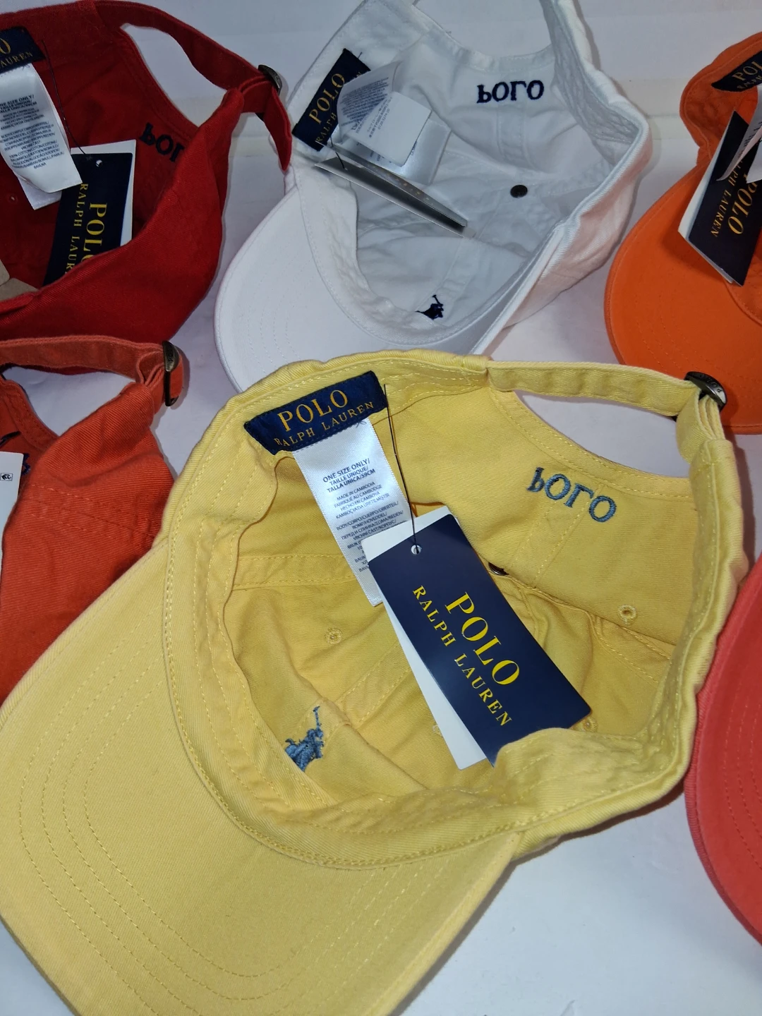 6- Piece Ralph Lauren Polo Hats - Assorted Colors - photo 4