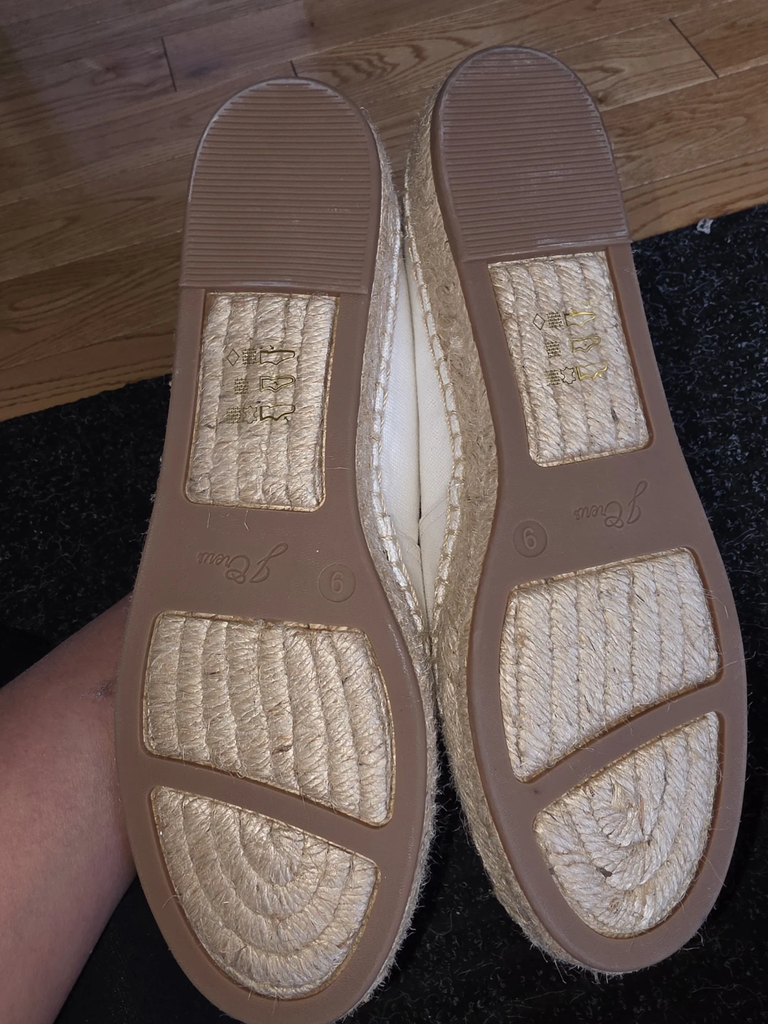 J. Crew Espadrille Flats Size 9 - photo 2