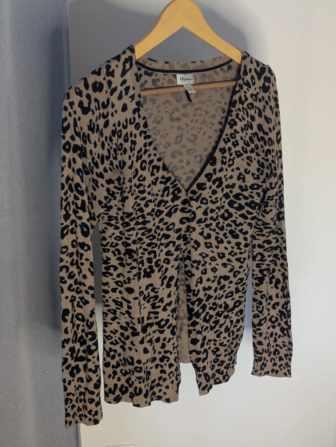 Dynamite Leopard Print Cardigan P/S