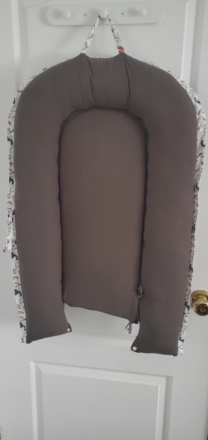 Baby Lounger with Cat Print - photo 2