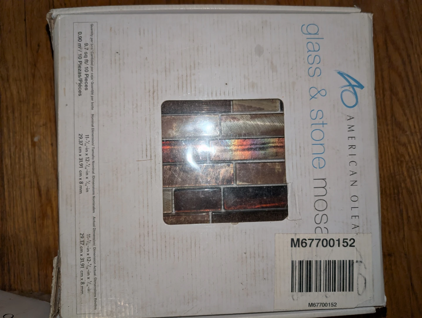 American Olean Glass & Stone Mosaic Tile - photo 2