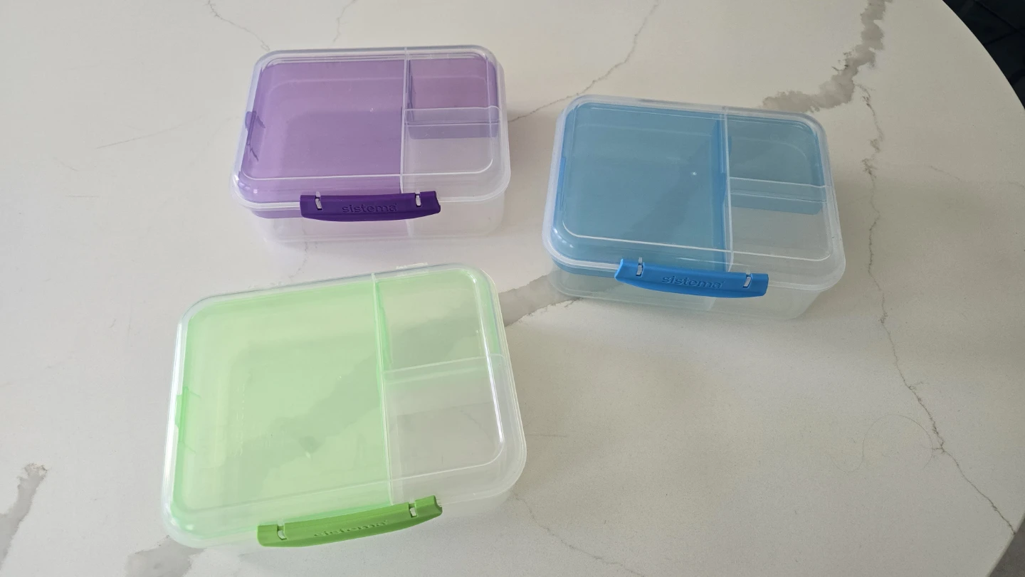 Set of 3 Sistema Bento Lunch Box - photo 2