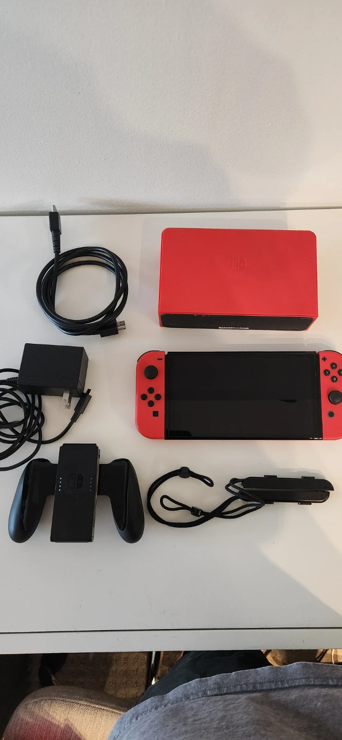 Nintendo Switch OLED mario red edition - photo 5