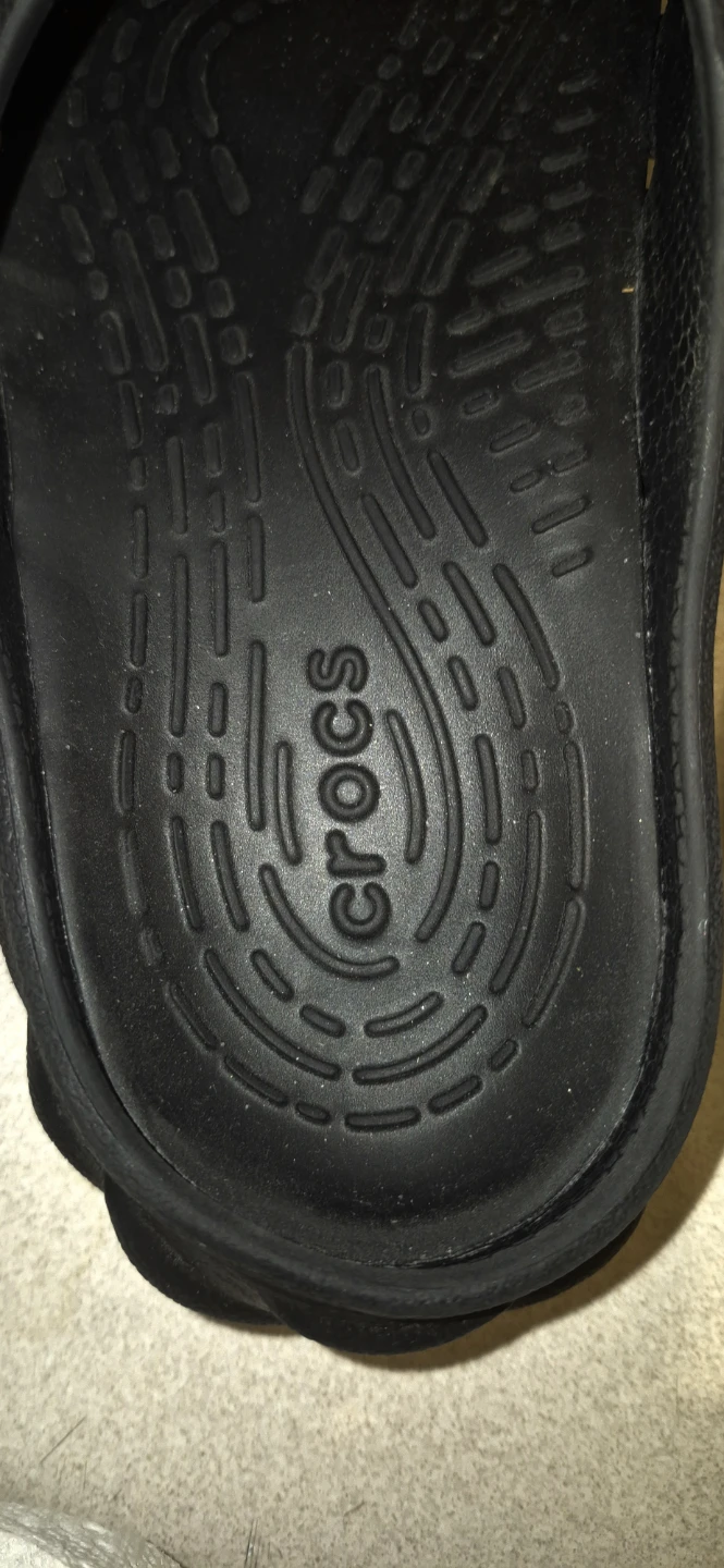 Crocs Echo Slides Sandal - Black - Men's M 5 / Women's W 7 - photo 3