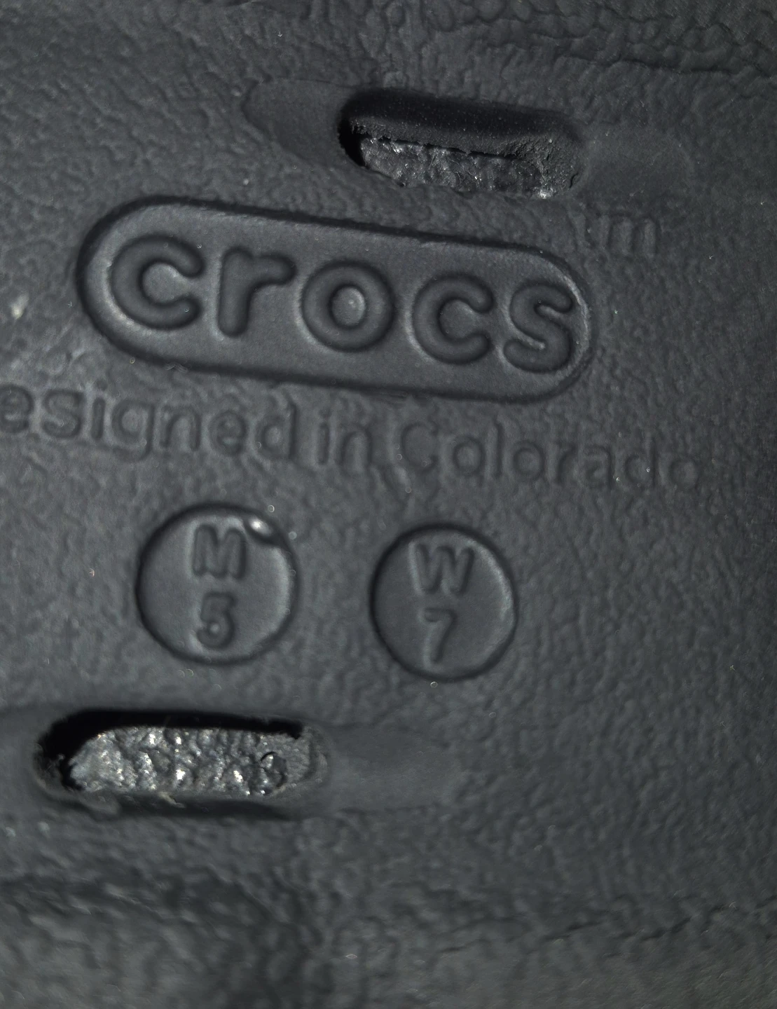 Crocs Echo Slides Sandal - Black - Men's M 5 / Women's W 7 - photo 4
