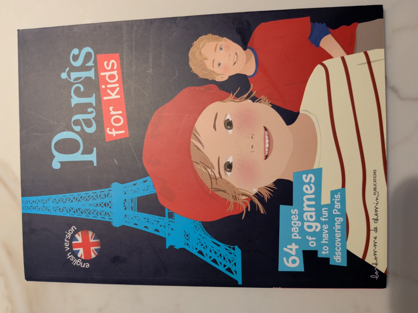 Paris for Kids: 64 Pages of Games