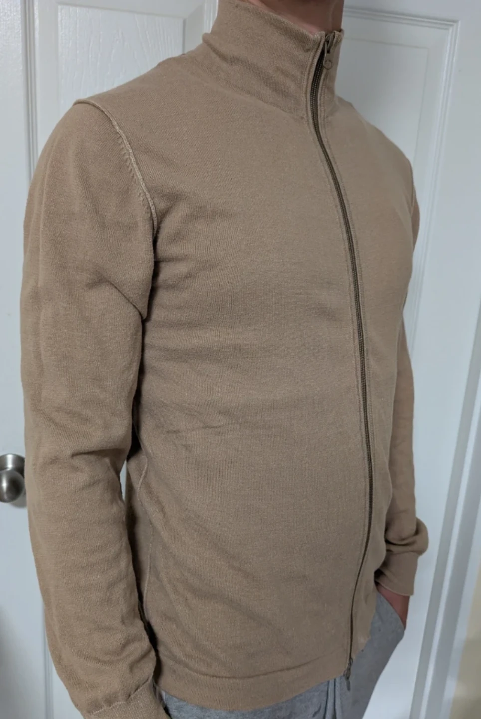 Men's Zip-Up Sweater - photo 2