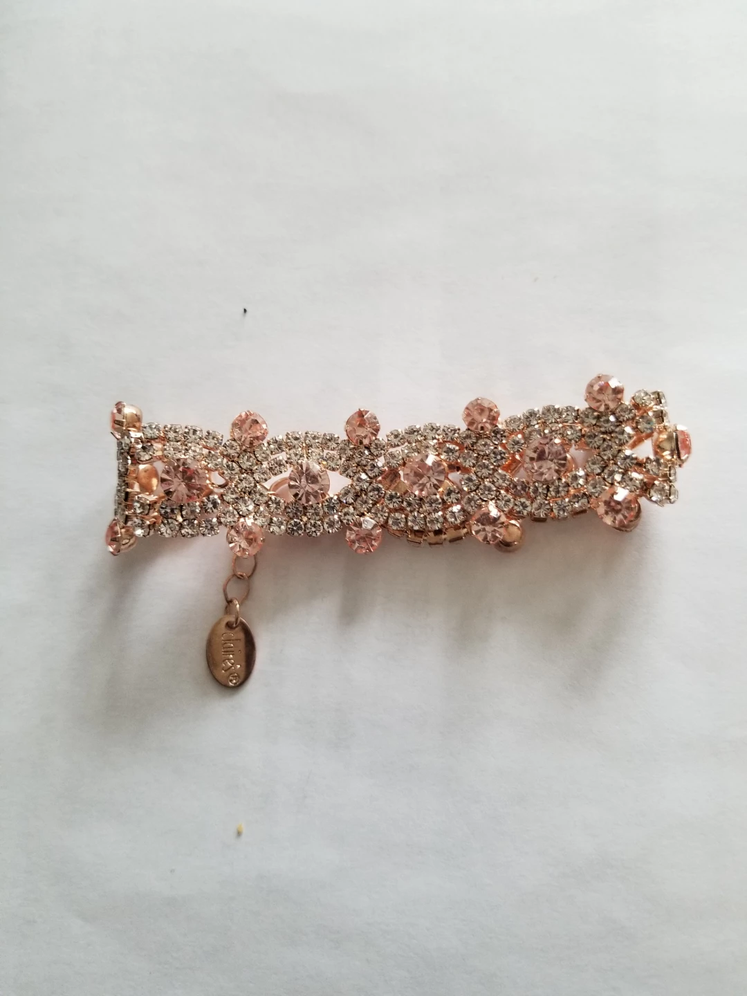 Rose Gold Rhinestone Bracelet