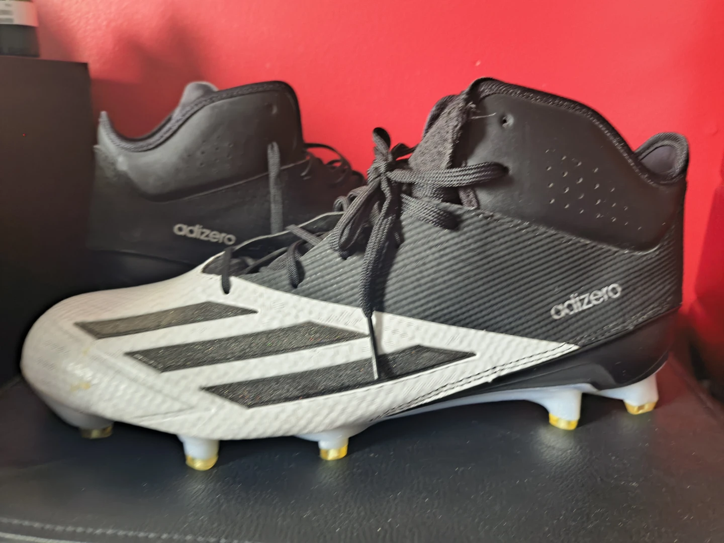 Adidas Adizero Football Cleats - size 14 men's - photo 3