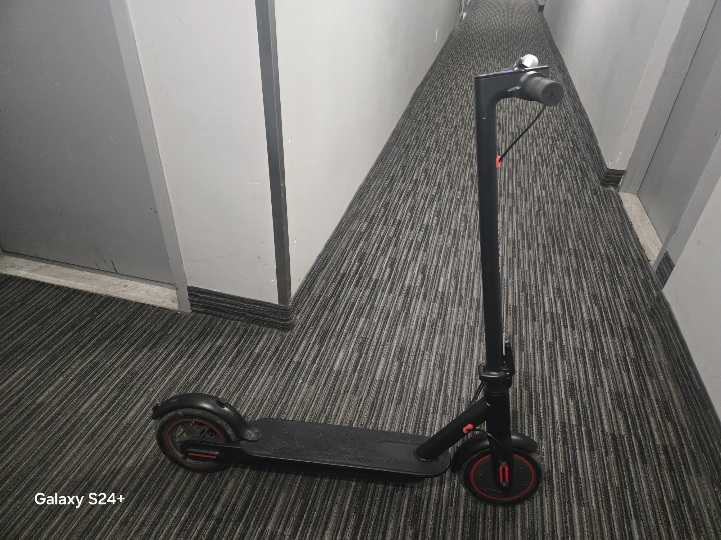 Black Electric Scooter