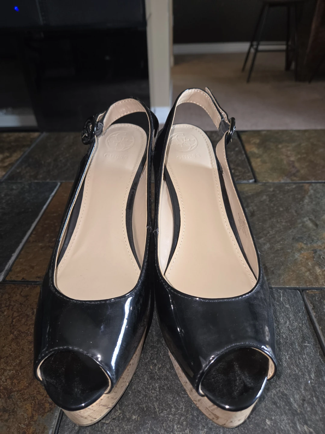 Womens Authentic Guess Shoe Wedges