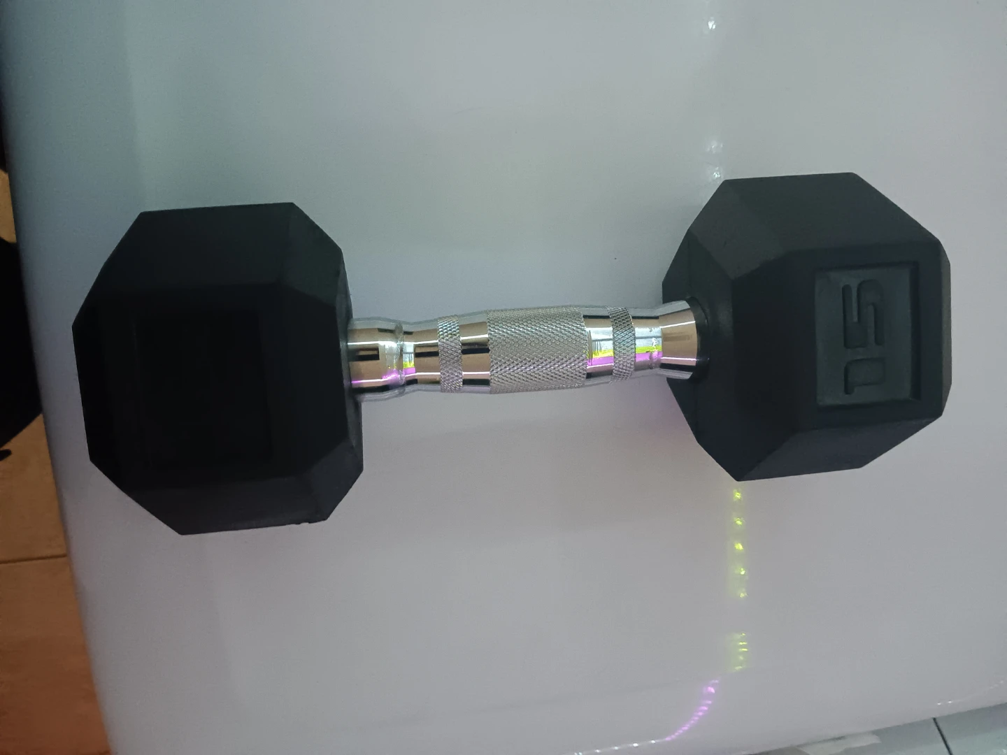 15 lb Hex Dumbbell