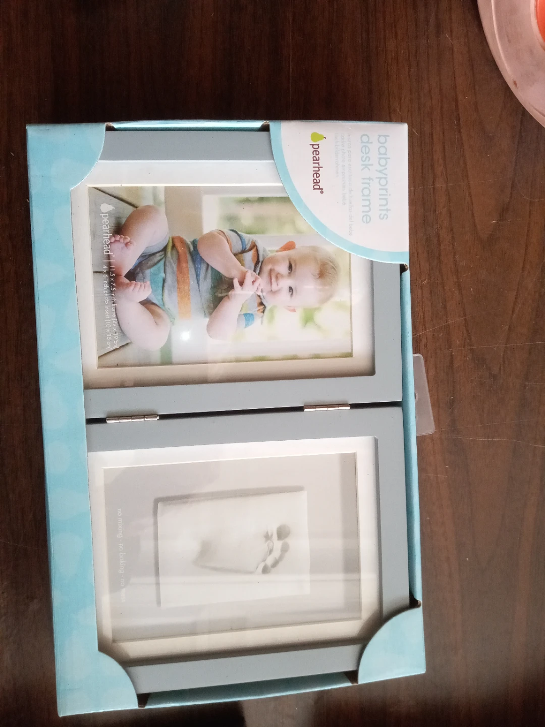 Pearhead Babyprints Desk Frame - Gray