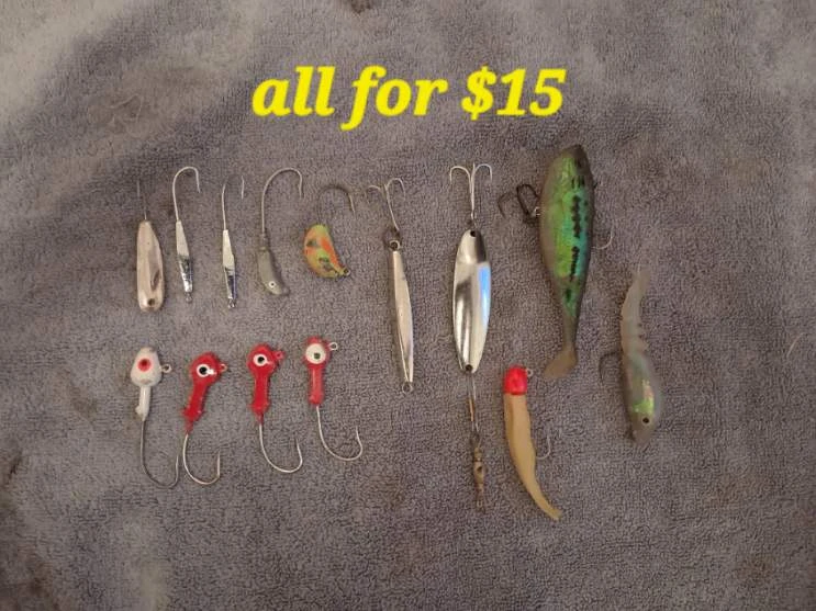 Lot of 13 Fishing Lures