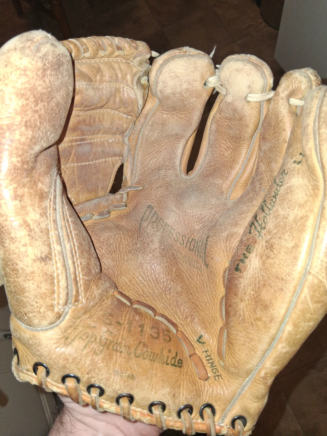 Vintage The Hollander Baseball Glove
