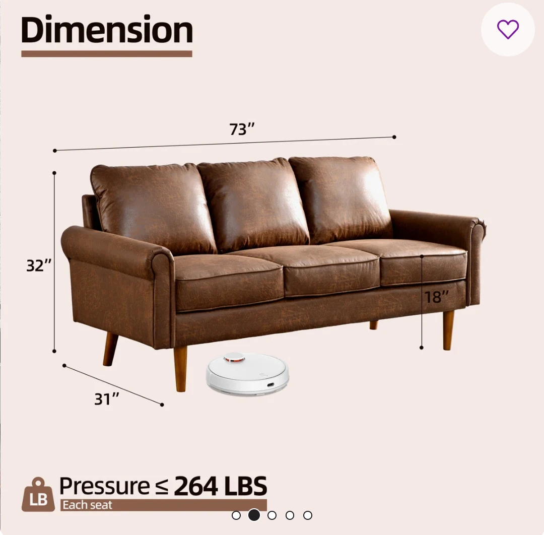 3-seater couch - photo 3