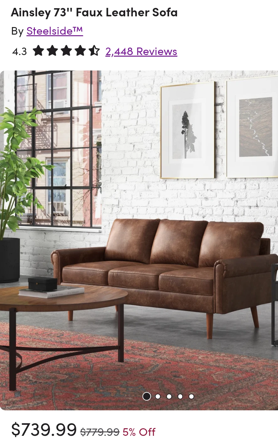 3-seater couch - photo 4