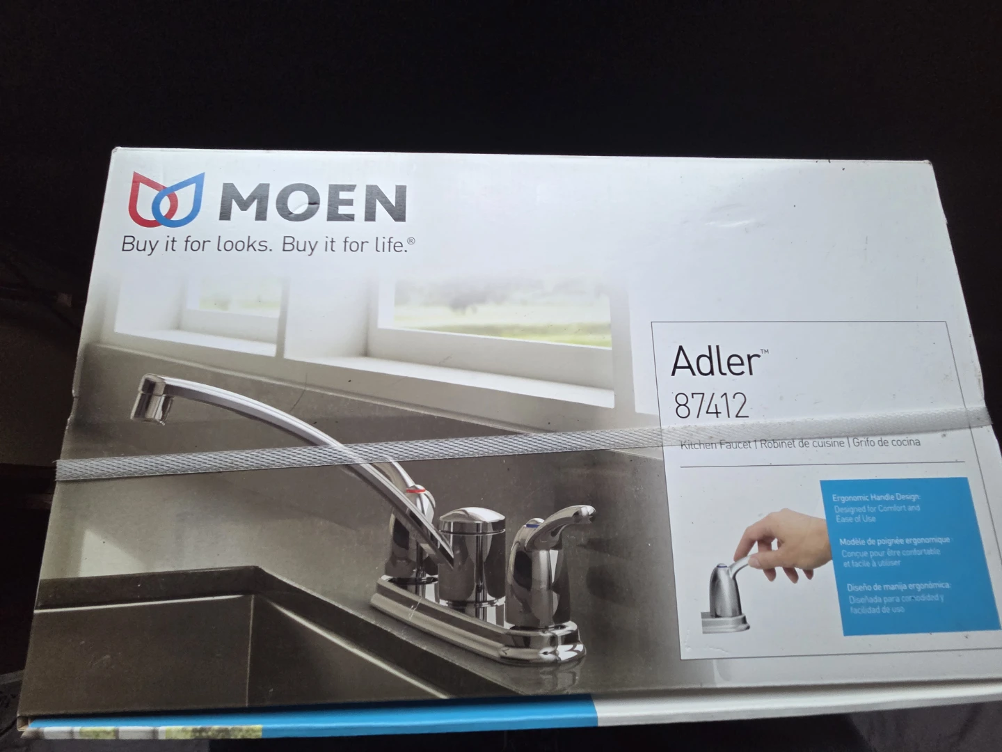 4 brand new in box Moen Kitchen Faucets - photo 4