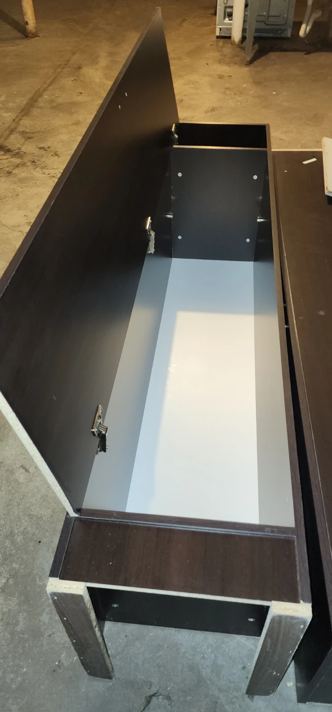 Dark Brown Storage Cabinet Unit - photo 2