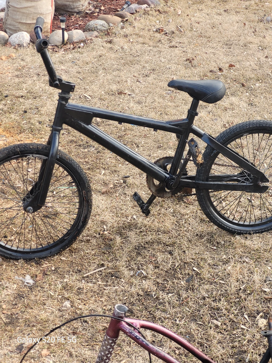 Black BMX Bike