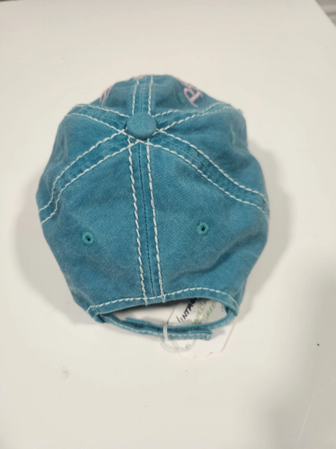 Teal "Baseball Mom" Baseball Cap - photo 2