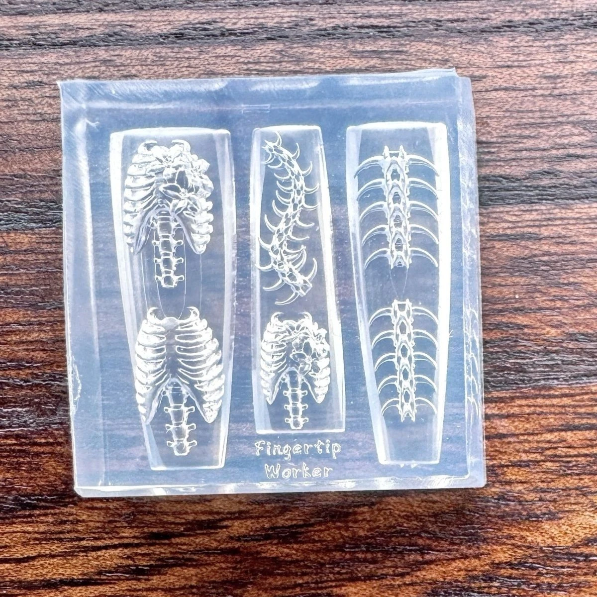 Ribcage Nail Art Silicone Mould - photo 2