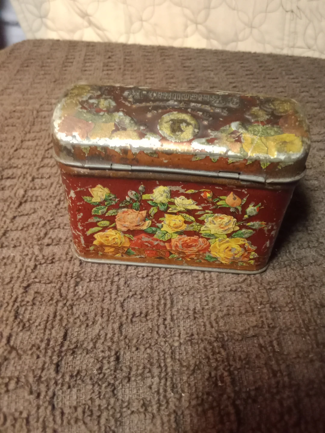 Vintage Russian tea tin,box. - photo 2