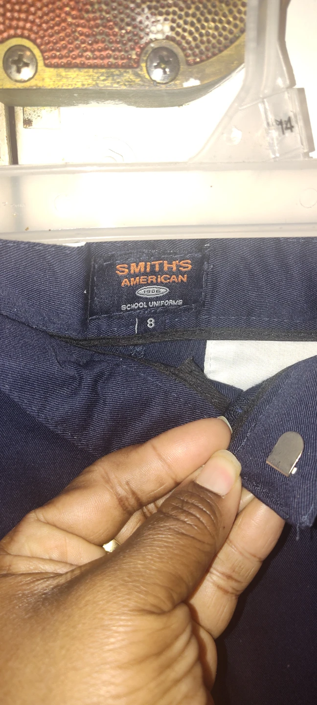 3 pairs of Children's Navy Pants Size 8 - photo 2