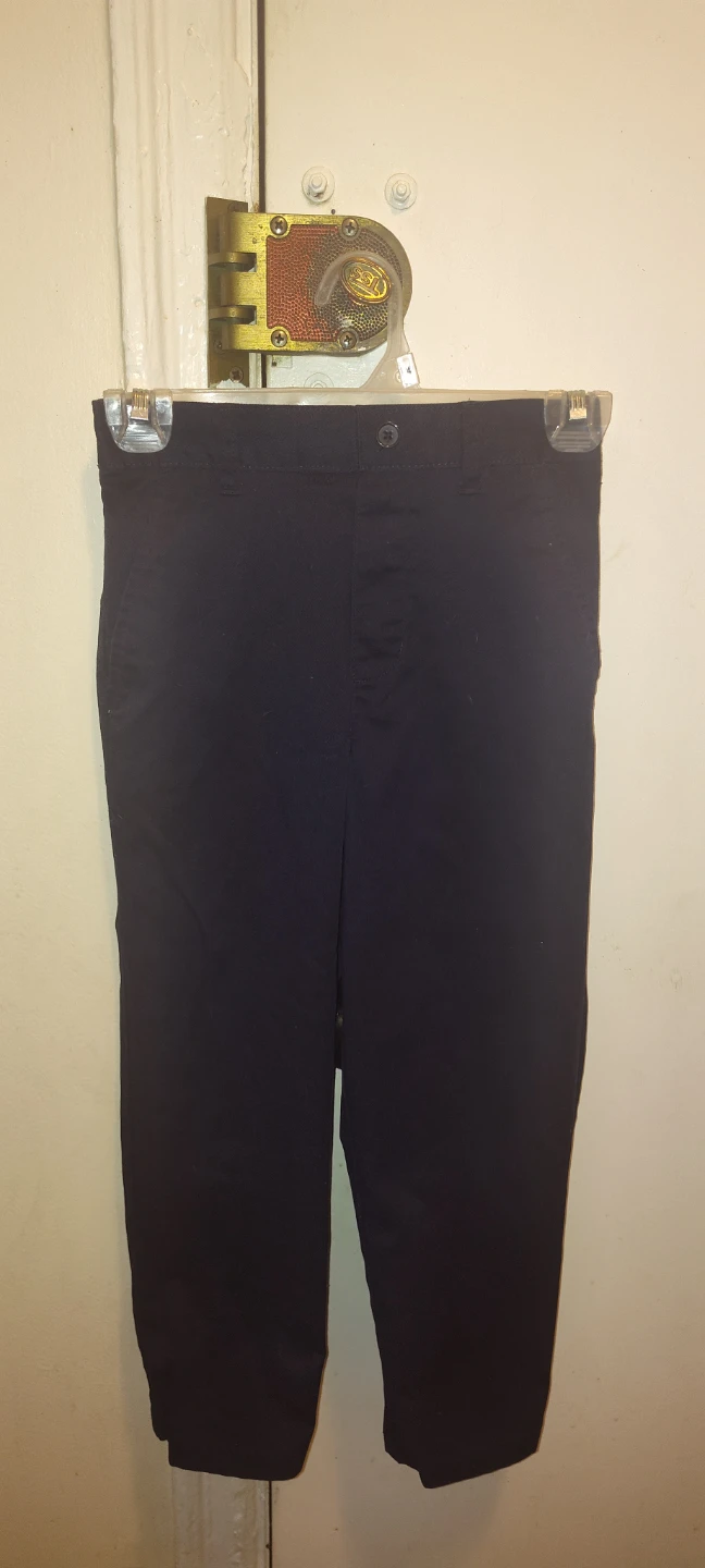 3 pairs of Children's Navy Pants Size 8 - photo 3