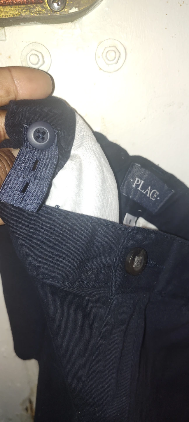 3 pairs of Children's Navy Pants Size 8 - photo 5