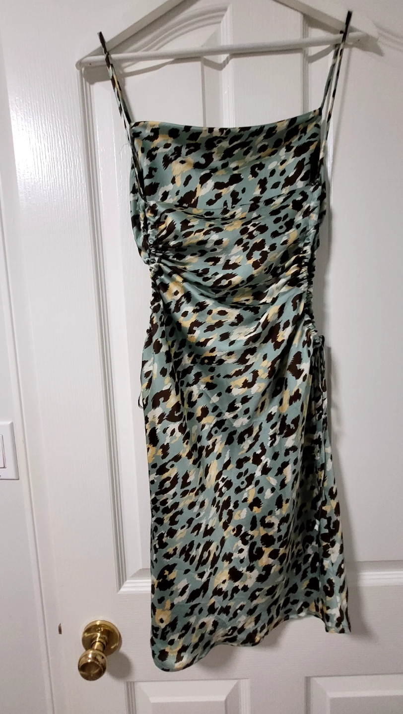 Leopard Print Dress - Size S