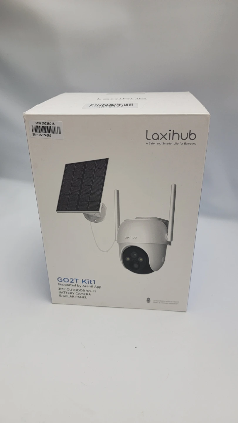 Arenti GO2T 2K 3MP UHD PTZ Outdoor Security Camera + Solar Panel - photo 2