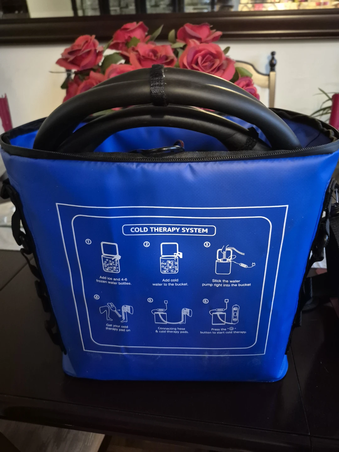 Cold Therapy System with Pump and Pads