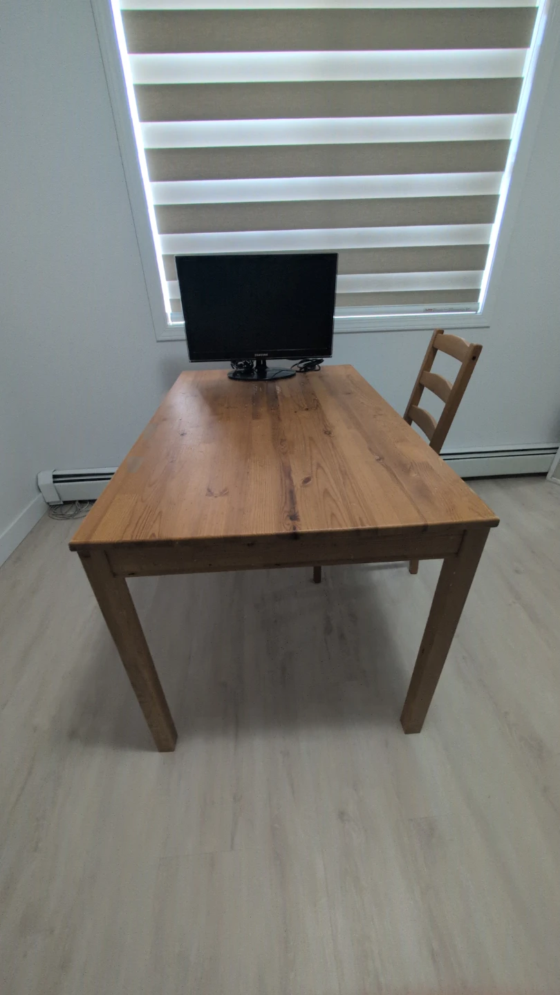Wooden Dining Table/ Work Desk - photo 2