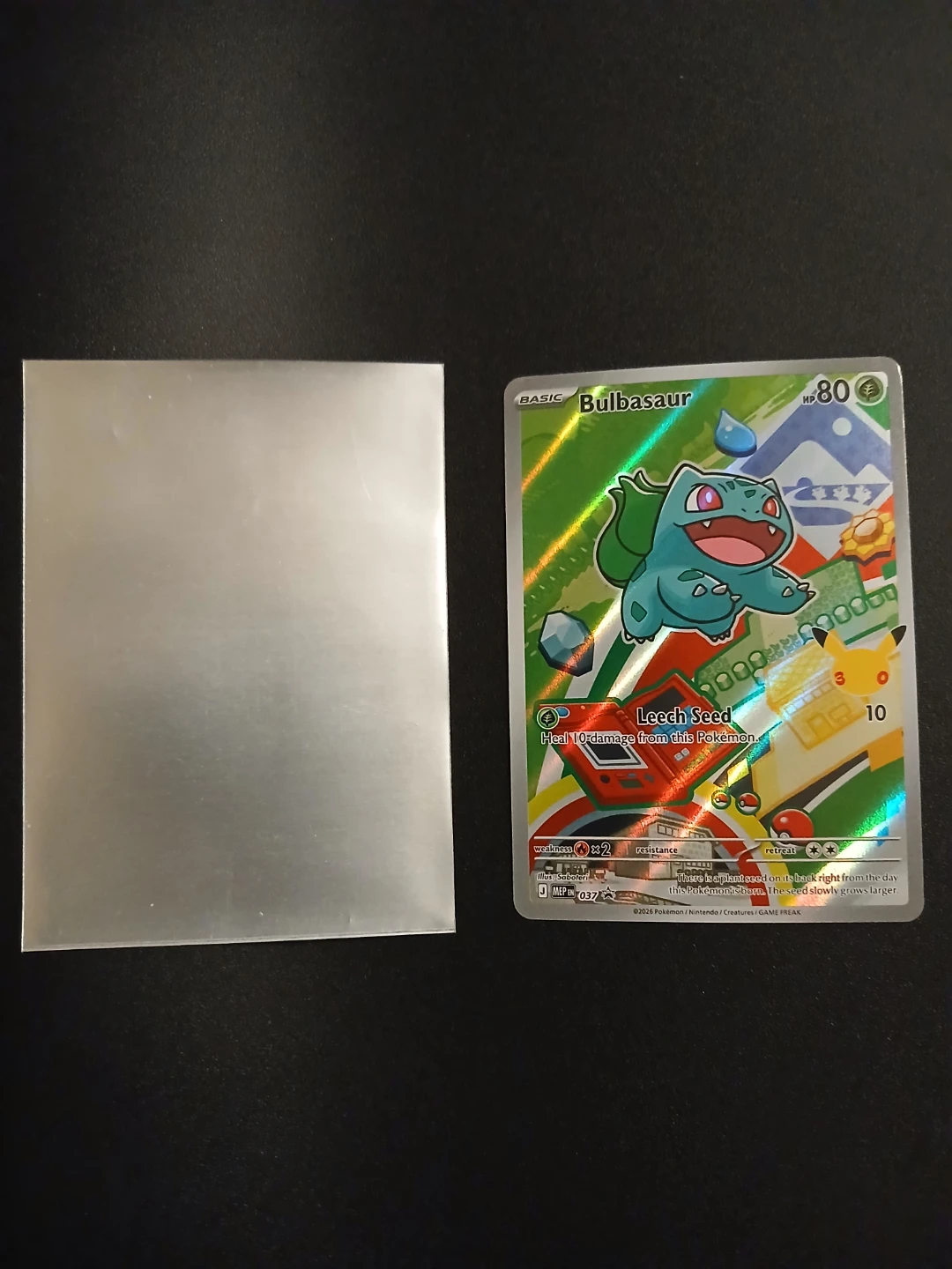 Pokémon Promotional Bulbasaur Card 2026 - photo 2