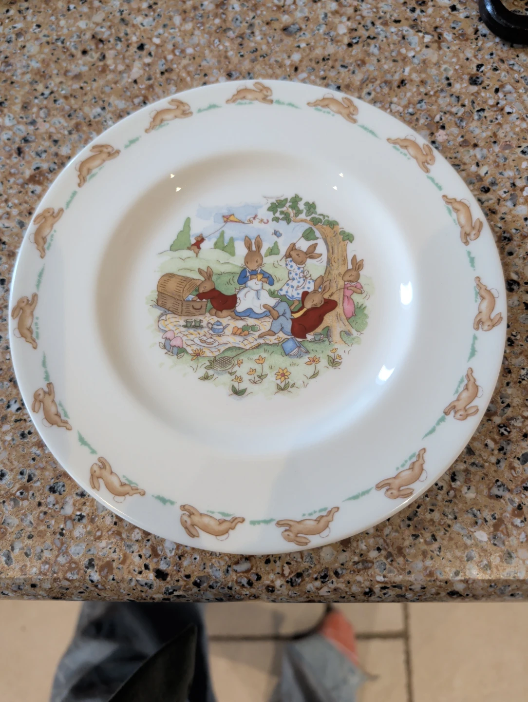 Royal Doulton Bunnykins Bone China Plate