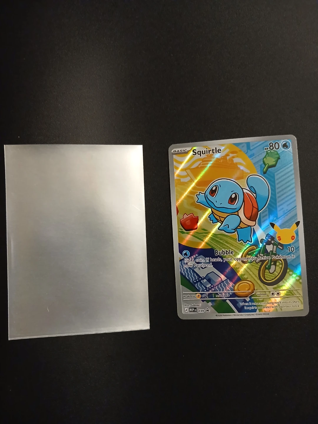 Pokémon Promotional Squirtle Card 2026 - photo 2