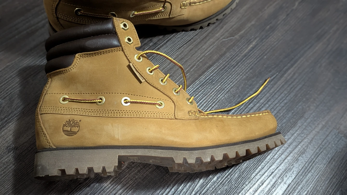 Timberland Men's Tan Lace-Up Boots Size 8.5 M - photo 2