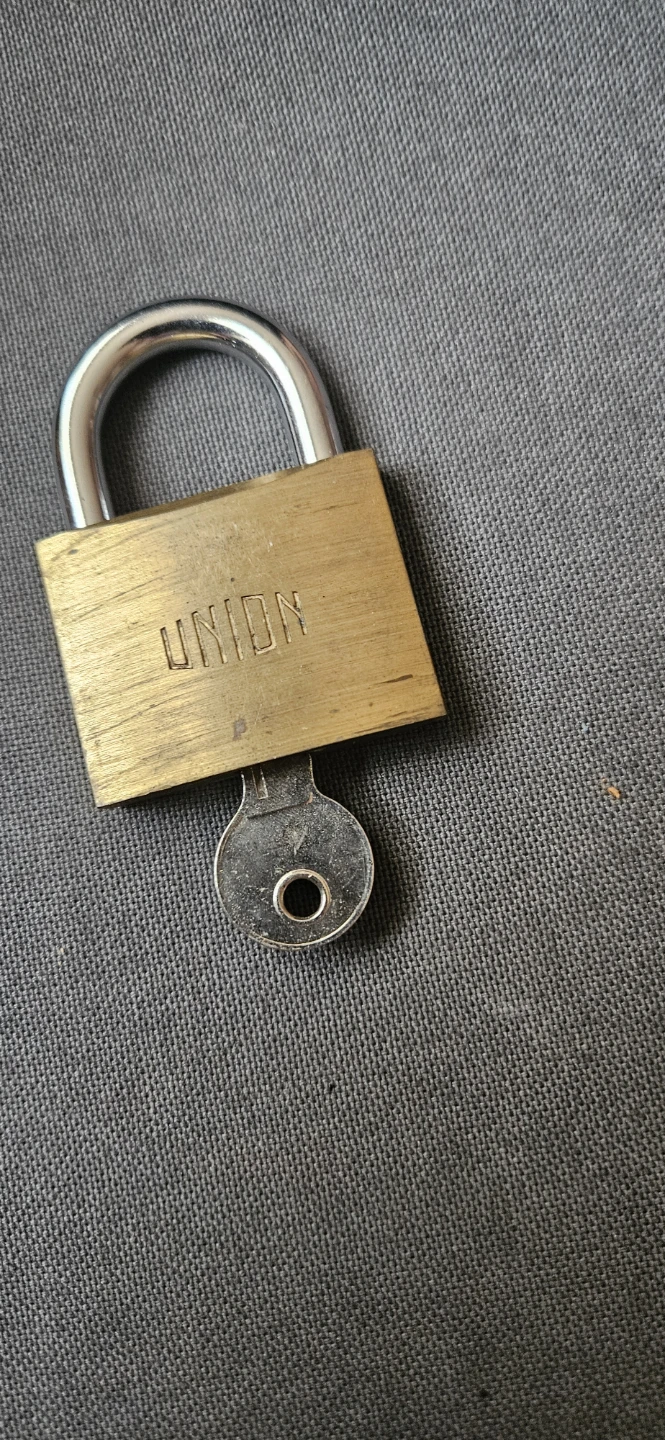 UNION Padlock with Key heavy duty