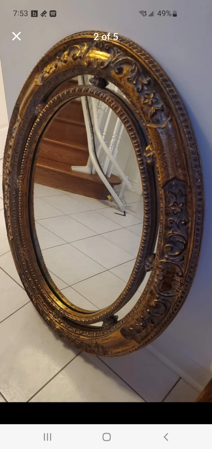 Two Bombay Company Mirrors - photo 2