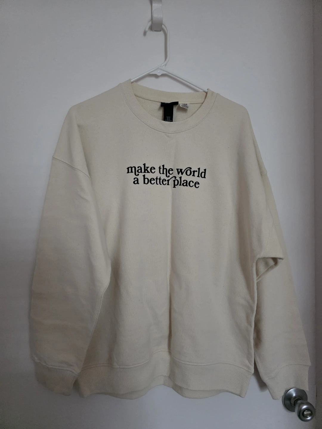 H&M Cream "Make The World A Better Place" - photo 3