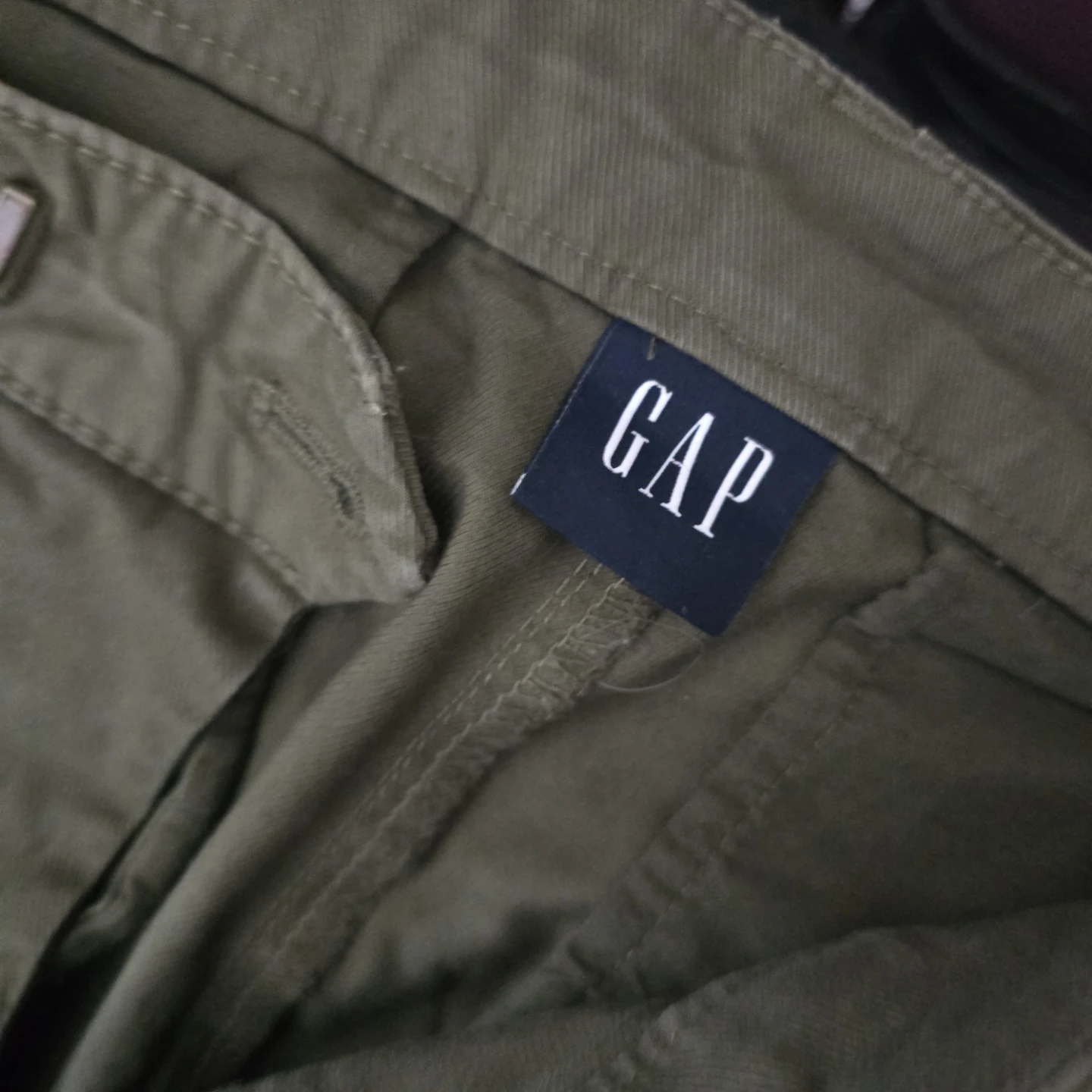 GAP Straight Up Khaki Pants Size 16