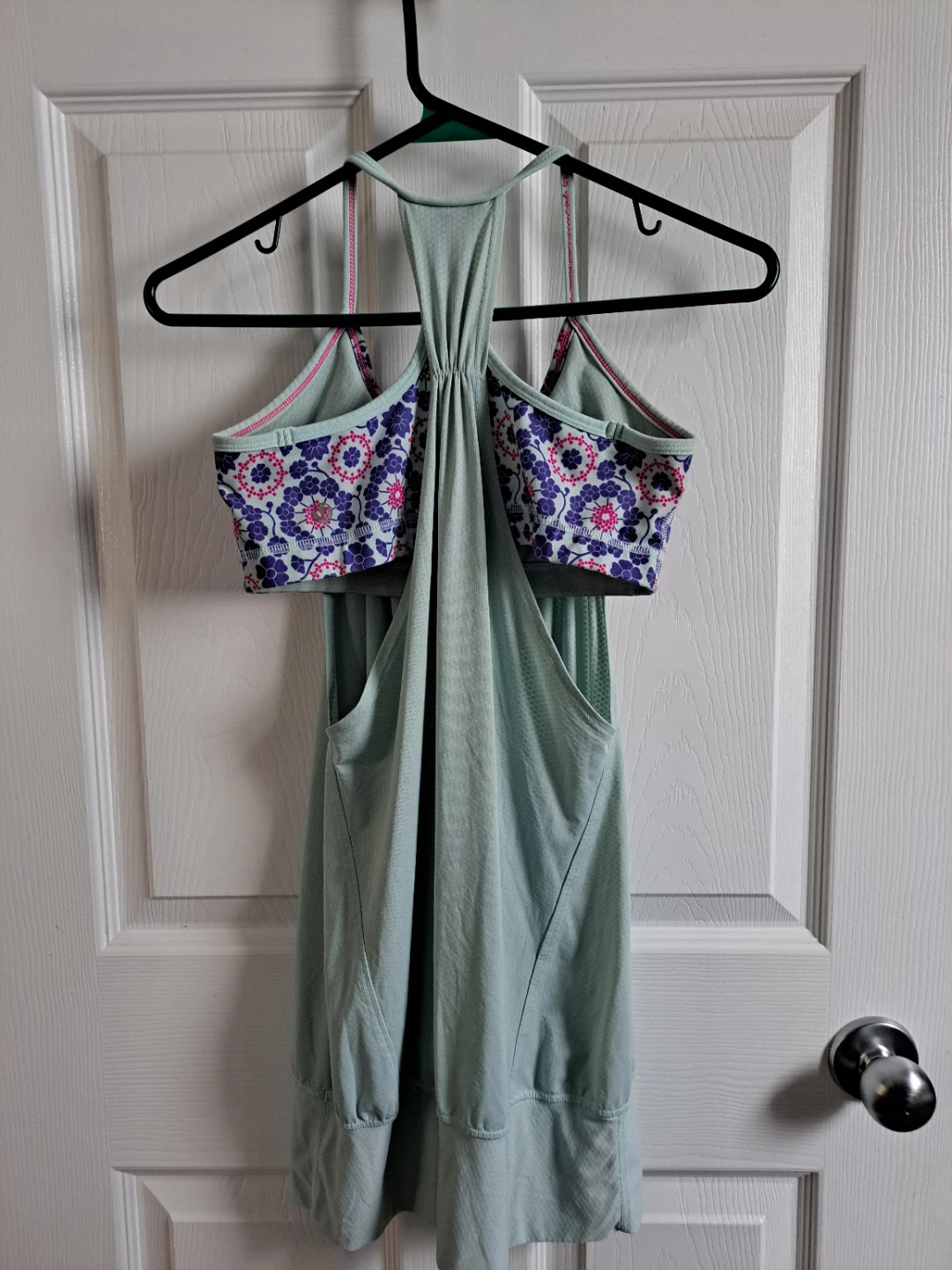 Lululemon No Limits Tank Top Aquamarine/Twiggy Purple - photo 2